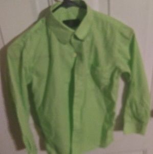 Spring Green Dress Shirt Size 10